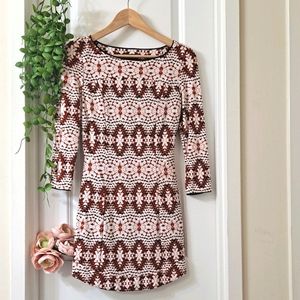 Armani Exchange Python mini dress